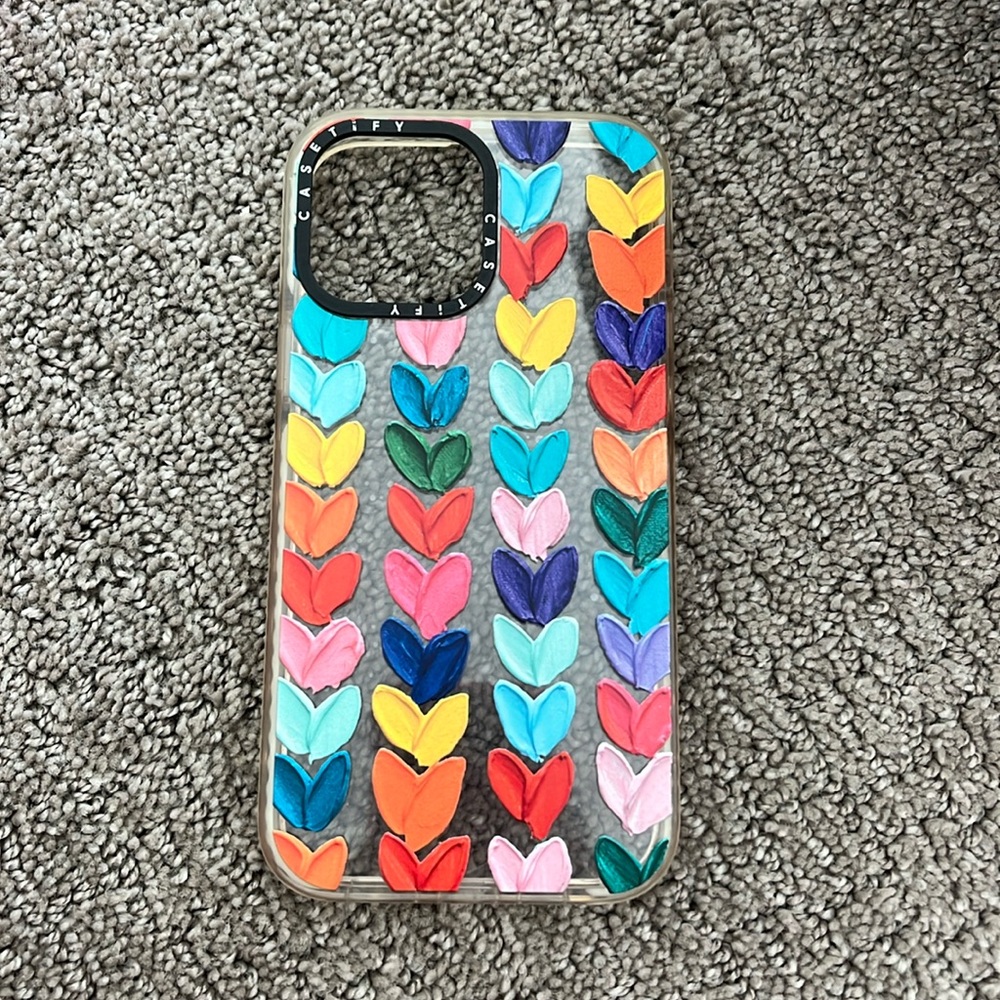Casetify paint splatter iPhone 13 Pro Max case